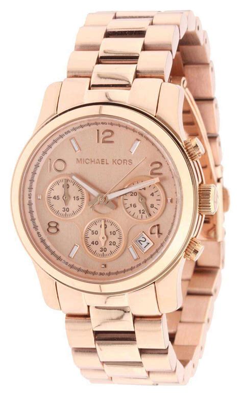 michael kors watch mk5128|michael kors rose gold dial.